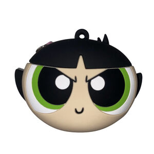 Women's Buttercup Powerpuff Girls Cartoon Network Key & Card Change Holder Purse